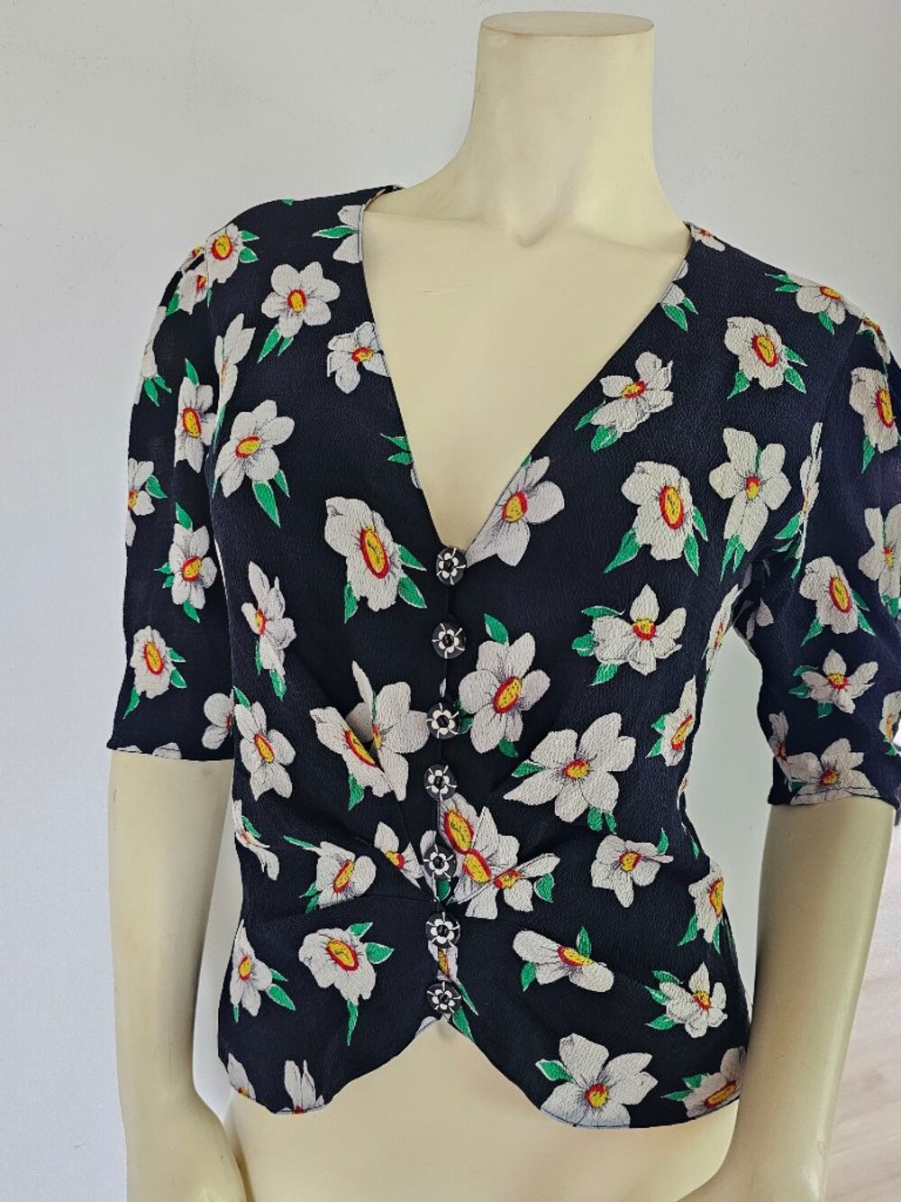 Vintage Unagaro Floral Shirt
